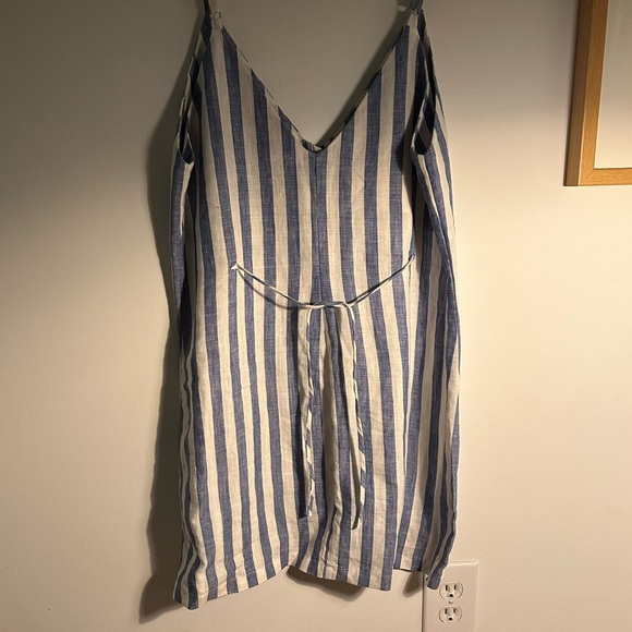 Reformation linen button down dress size medium - Picture 3 of 13